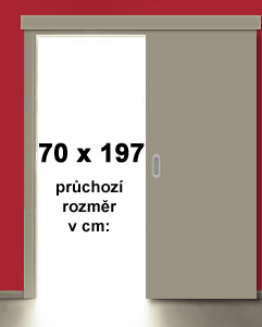 70x197 cm